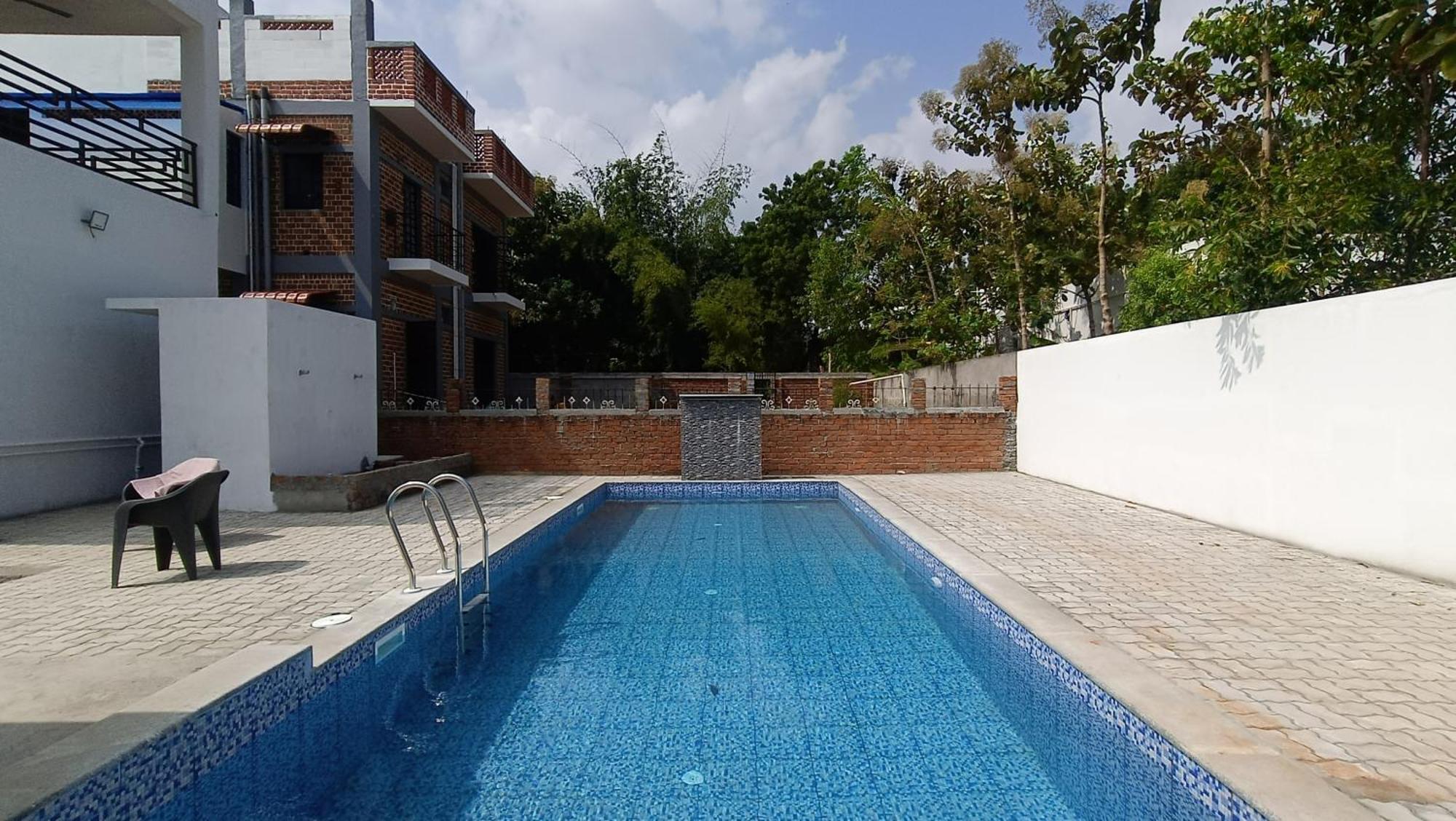 Sol Rouge Private Pool Villa Auroville Extérieur photo